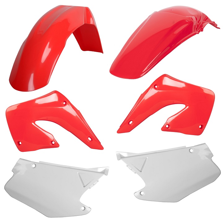 Kit plastiche HONDA Rosso cr00/Bianco