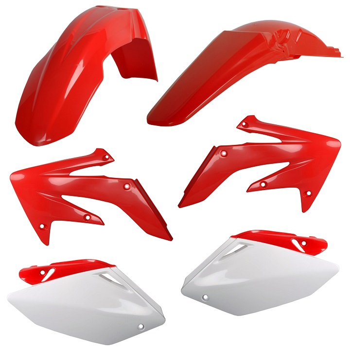 Kit plastiche HONDA Rosso cr04/Bianco