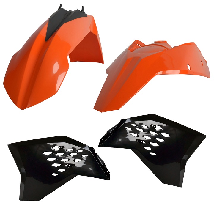 Kit plastiche KTM Arancione/Nero