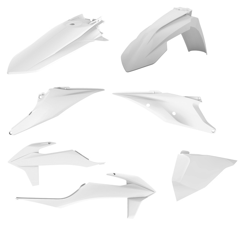 Kit plastiche KTM Bianco20