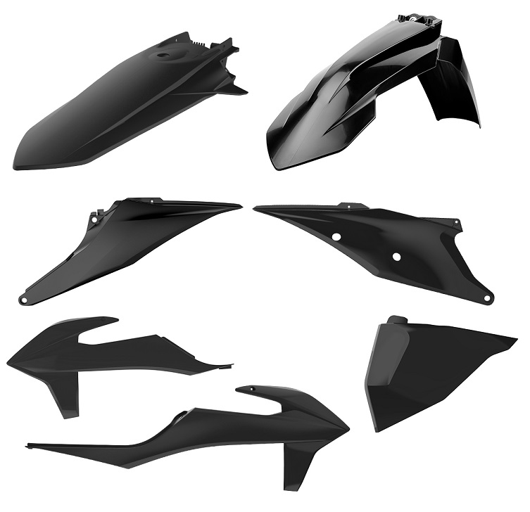Kit plastiche KTM Nero