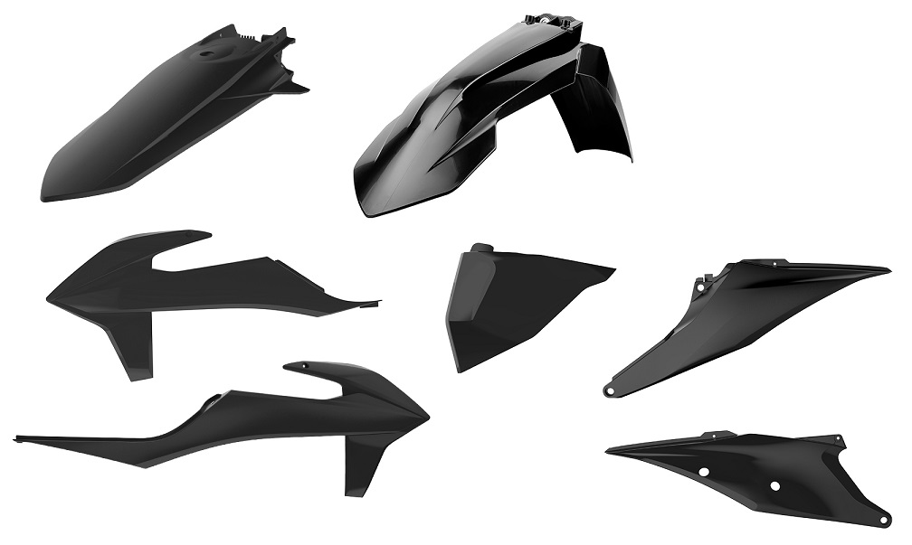 Kit plastiche KTM Nero