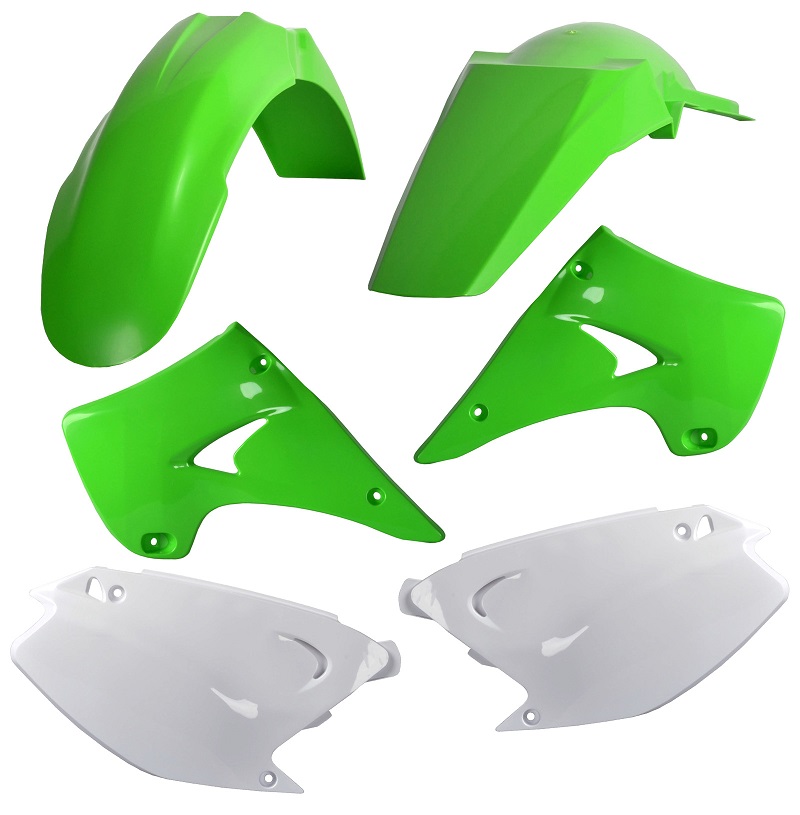 Kit plastiche KAWASAKI Verde05/Bianco