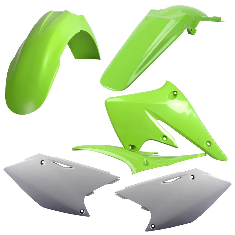 Kit plastiche KAWASAKI Verde05/Bianco