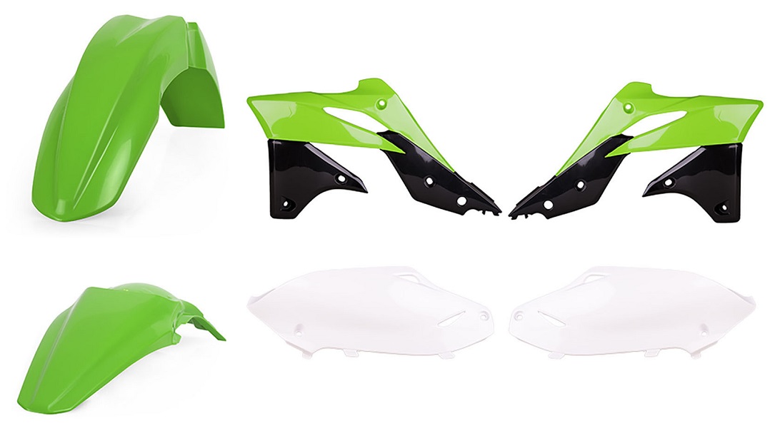 Kit plastiche KAWASAKI Verde05/Bianco