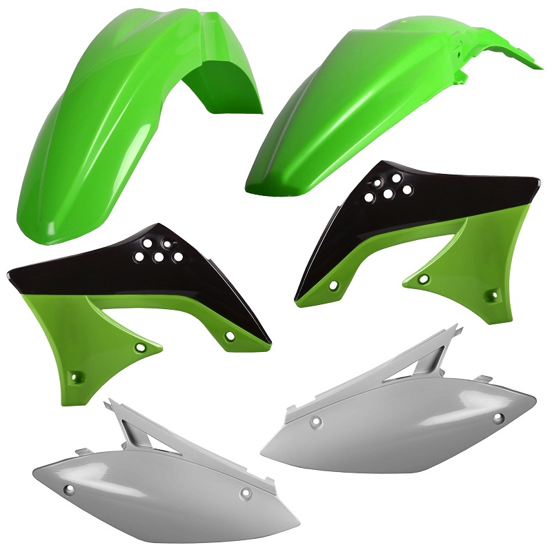 Kit plastiche KAWASAKI Verde05/Bianco