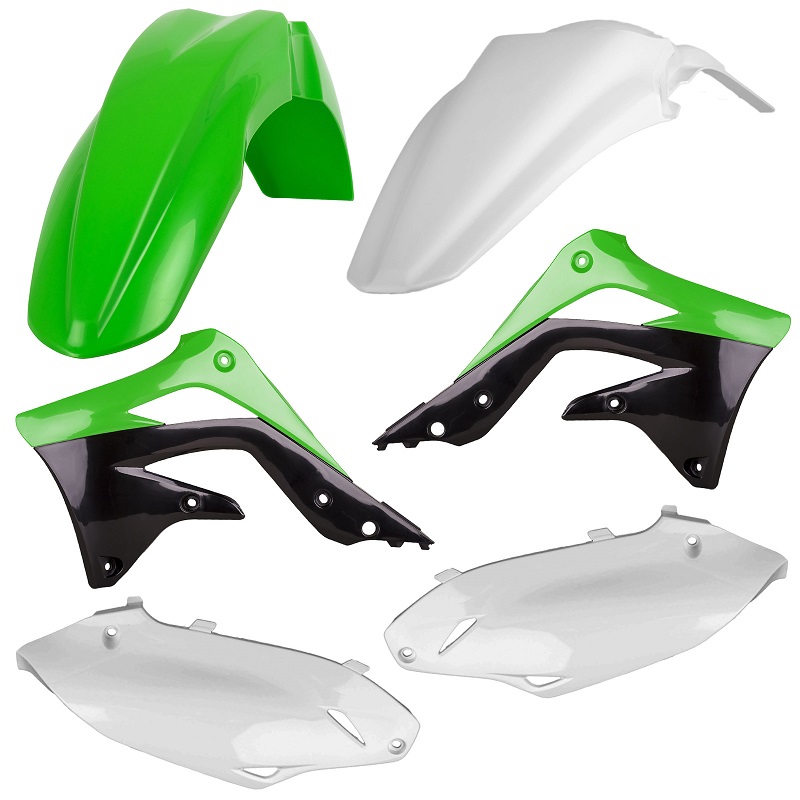 Kit plastiche KAWASAKI Verde05/Bianco
