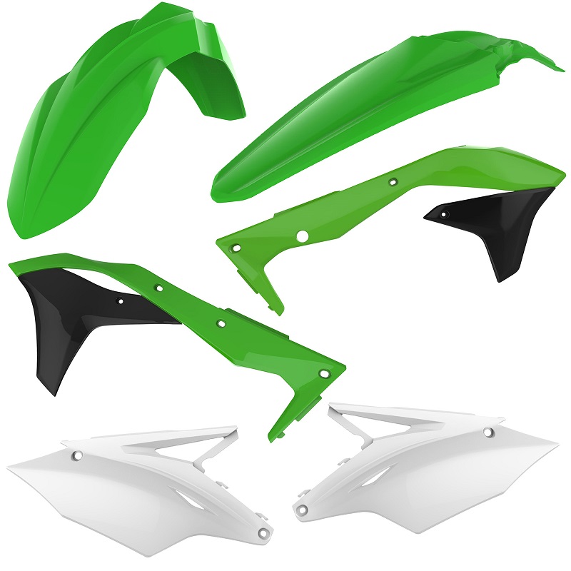 Kit plastiche KAWASAKI Verde05/Bianco