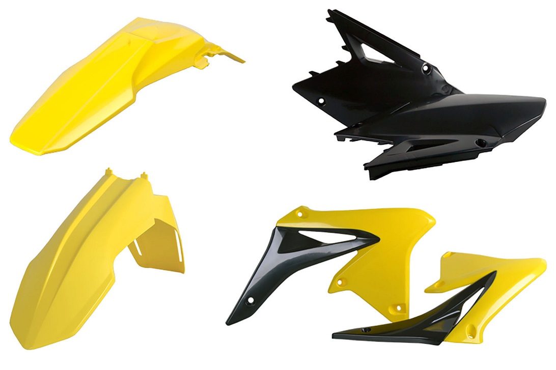 Kit plastiche SUZUKI Giallo rm01/Nero
