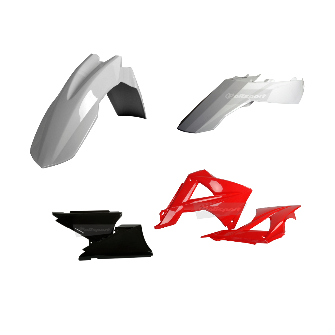 Kit plastiche GASGAS Bianco/Rosso