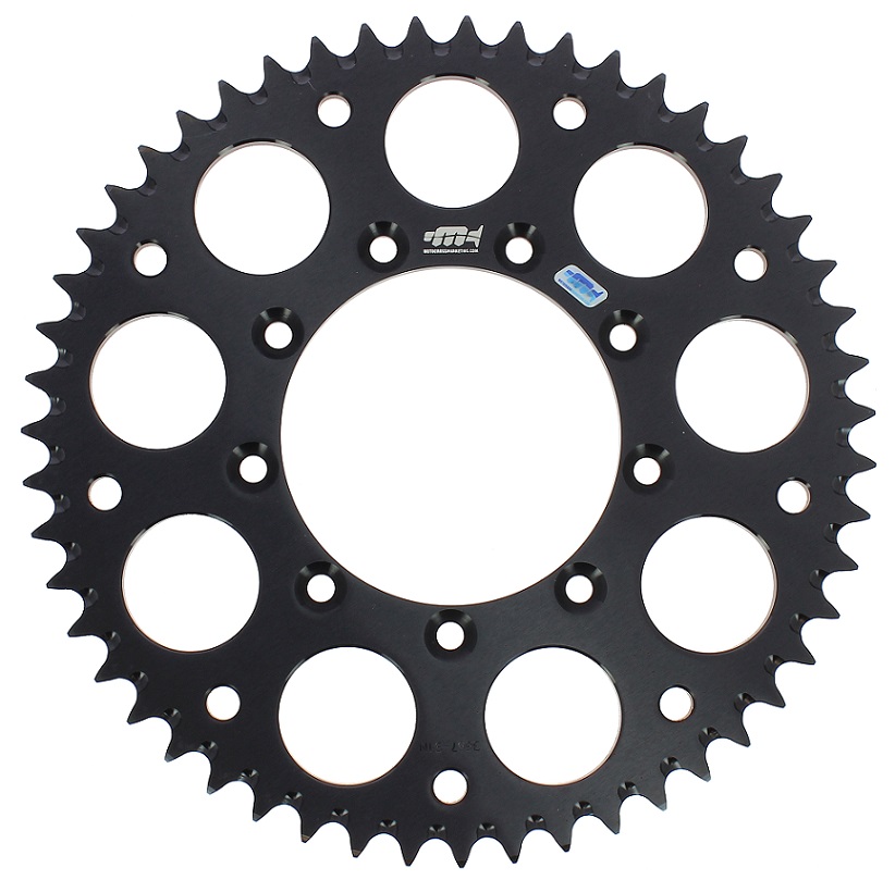 Corona ergal autopulente "serie R" nero - 51 denti - TM