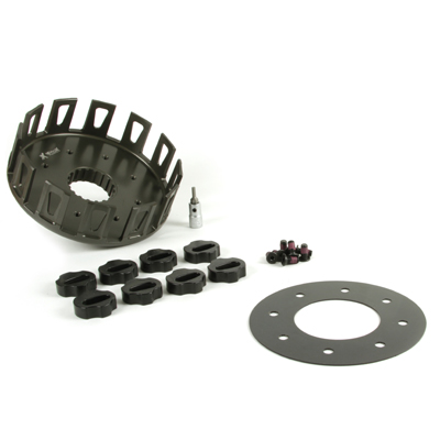 Cestello portadischi con parastrappi KAWASAKI SUZUKI 250