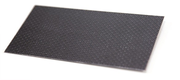 Lamella in foglio CARBONO RACING - 60x110mm spessore 0.35mm