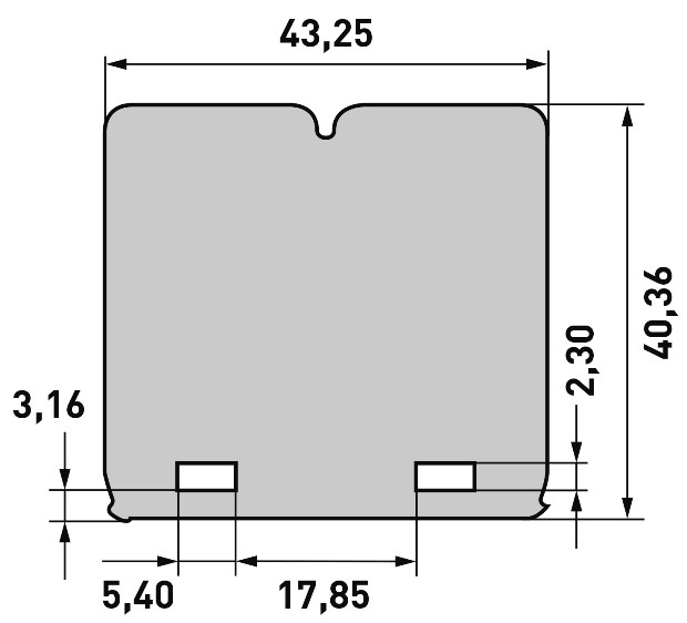 Lamelle CARBONO RACING per V-Force3 (4 pz)