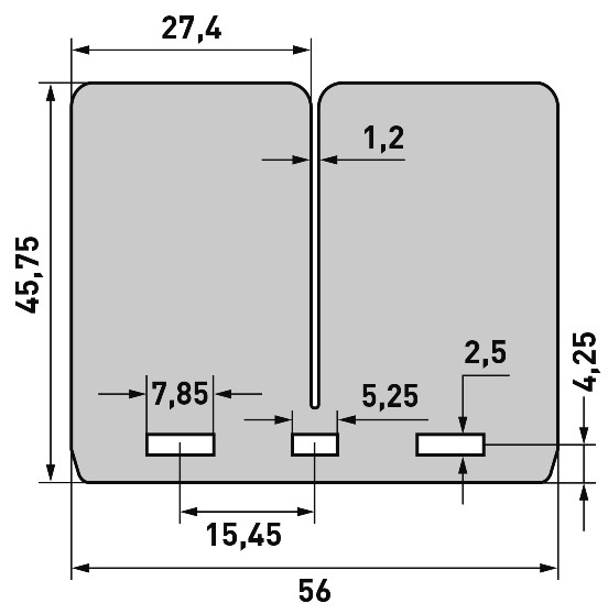 Lamelle CARBONO RACING per V-Force3 (4 pz)