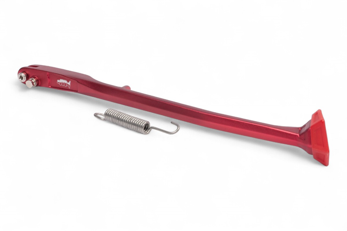 Cavalletto laterale completo - BETA - Rosso