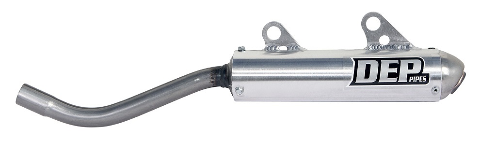 Silenziatore DEP - KX 125 03-08 corto