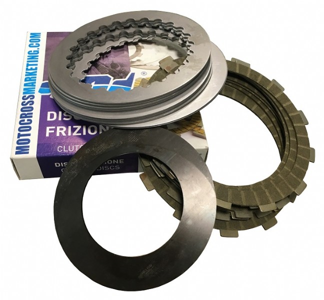 Kit completo dischi frizione, interdischi e molla a tazza GASGAS HUSQVARNA KTM