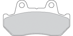 Pastiglie freno anteriori DP BRAKES