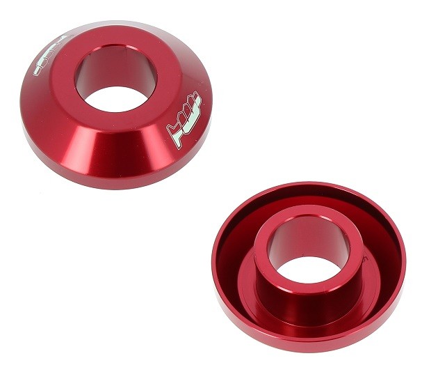 Distanziali montaggio rapido ruota posteriore HONDA rosso