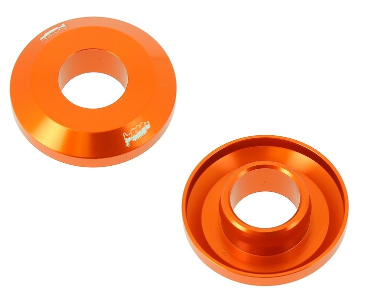 Distanziali montaggio rapido ruota posteriore KTM arancione