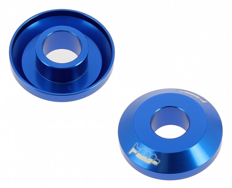Distanziali montaggio rapido ruota posteriore FANTIC YAMAHA blu