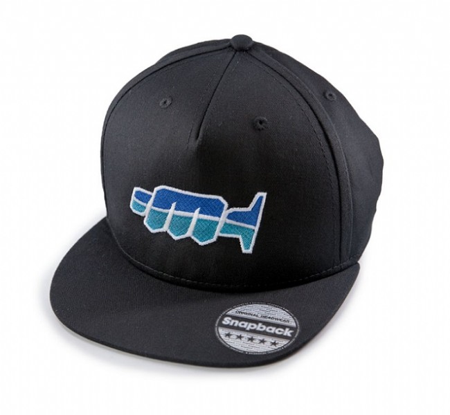 Cappellino visiera piatta MOTOCROSS MARKETING - Nero