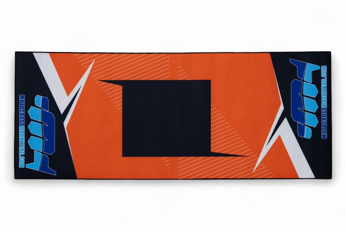 Tappeto paddock MOTOCROSS MARKETING - Arancione