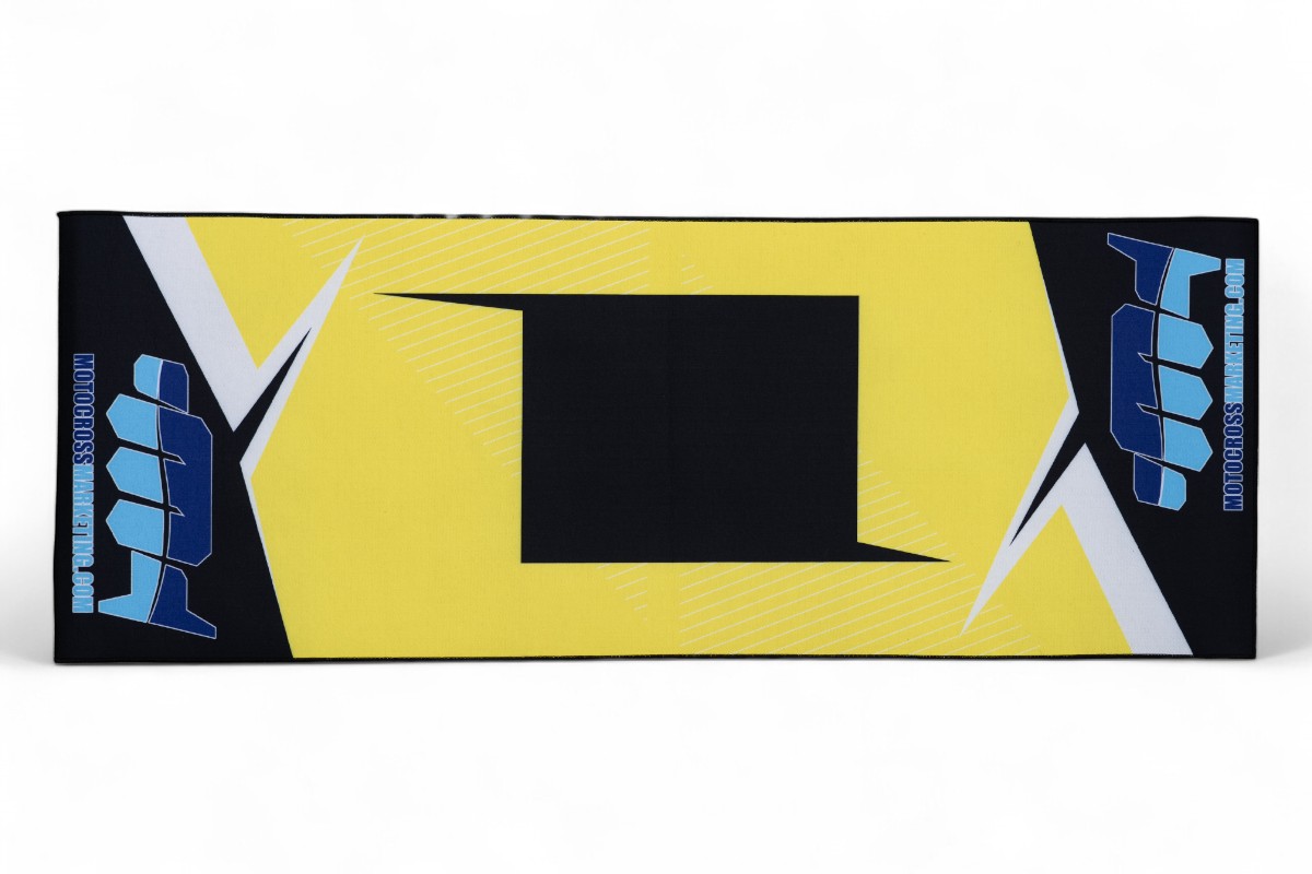 Tappeto paddock MOTOCROSS MARKETING - Giallo