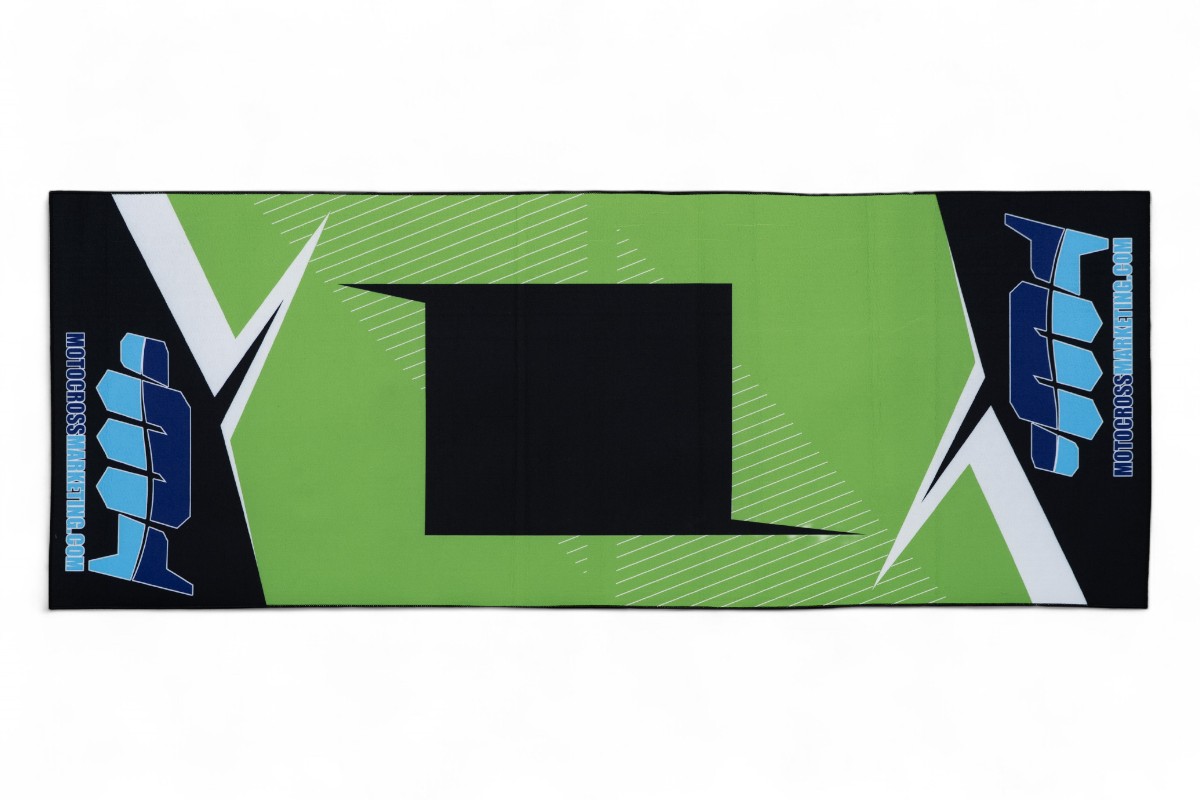 Tappeto paddock MOTOCROSS MARKETING - Verde