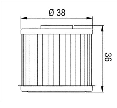 Filtro olio HI-FLO - HONDA (trasmissione automatica)