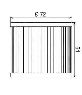 Filtro olio HI-FLO - SUZUKI