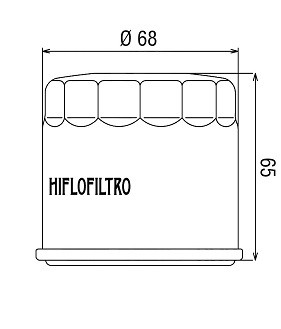 Filtro olio HI-FLO - APRILIA CAGIVA KAWASAKI SUZUKI