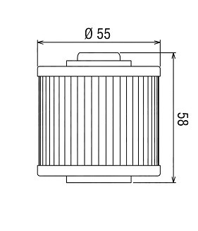 Filtro olio HI-FLO - APRILIA YAMAHA