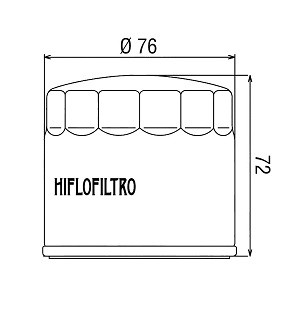 Filtro olio HI-FLO - DUCATI