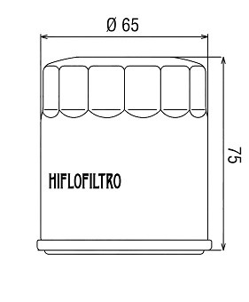Filtro olio HI-FLO - KTM 640 DUKE 99-06