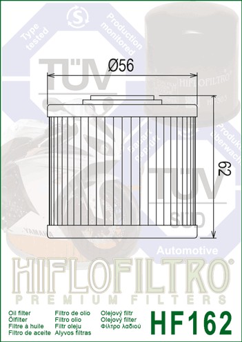 Filtro olio HI-FLO - BMW