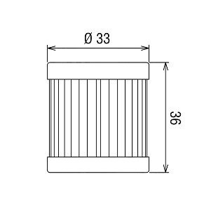 Filtro olio HI-FLO - APRILIA PIAGGIO