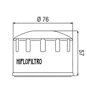 Filtro olio HI-FLO - APRILIA GILERA PEUGEOT PIAGGIO