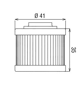 Filtro olio HI-FLO - APRILIA