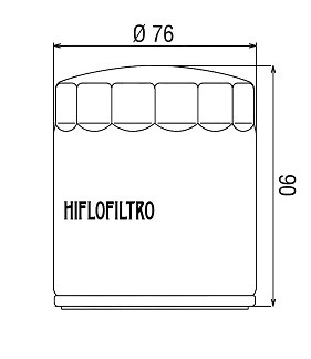 Filtro olio HI-FLO - MOTO GUZZI