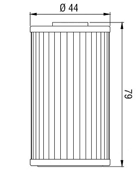 Filtro olio HI-FLO - KYMCO