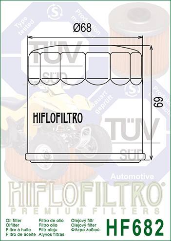 Filtro olio HI-FLO - BENELLI CF MOTO