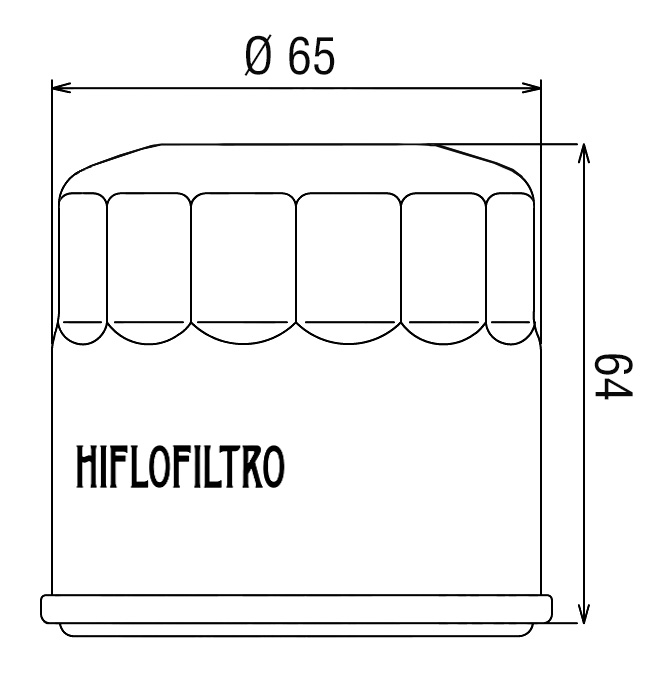 Filtro olio HI-FLO - HONDA YAMAHA