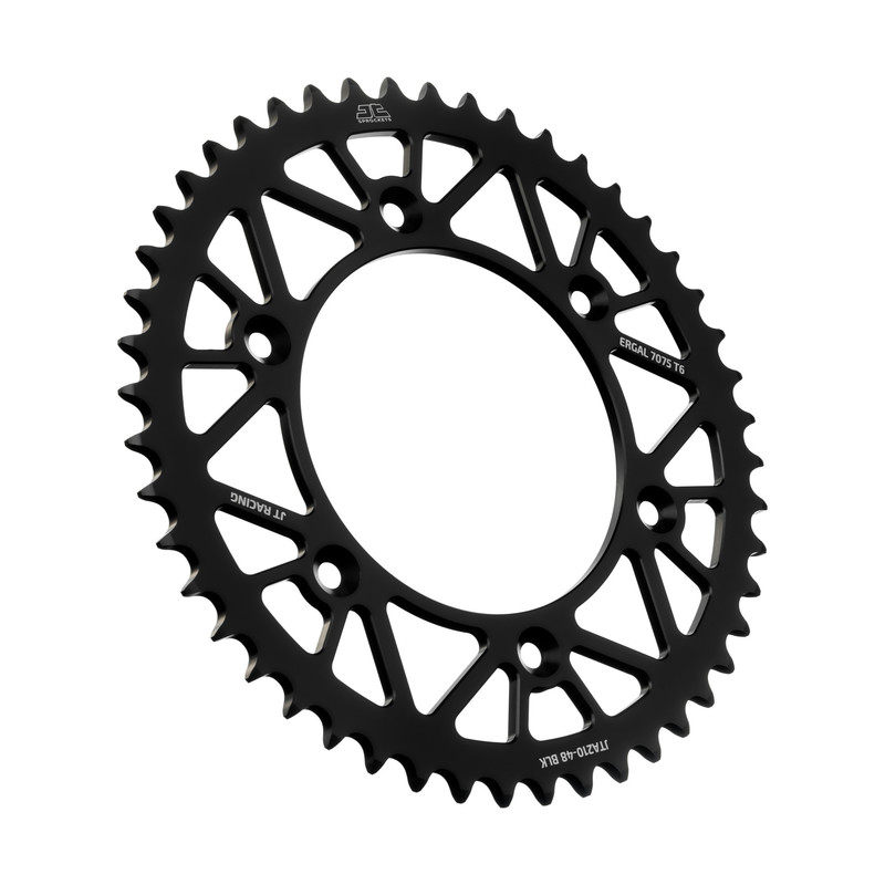 Corona JT ergal RACELITE nera - 48 denti - HONDA