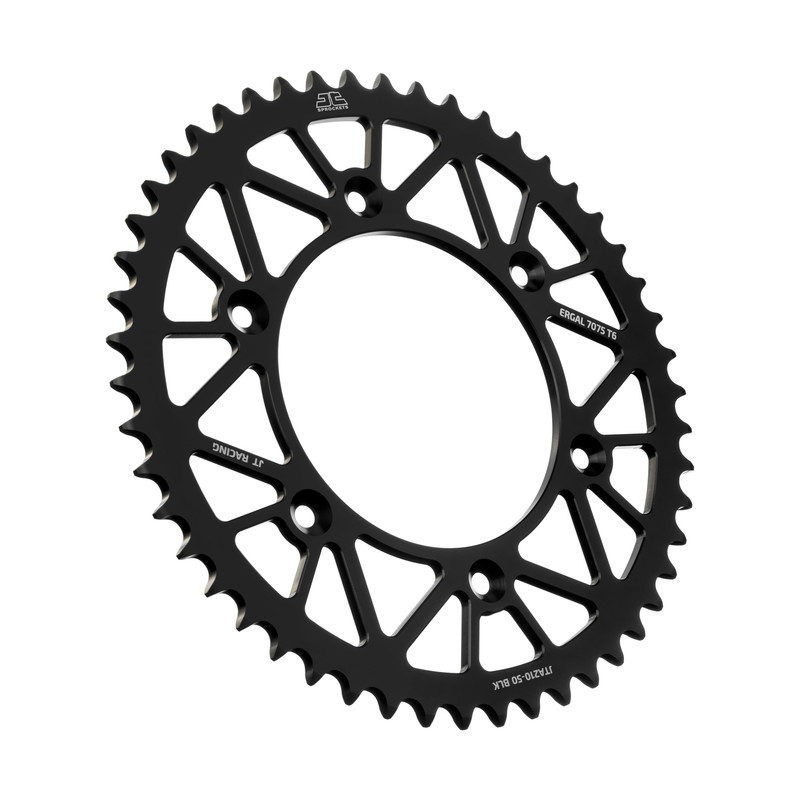 Corona JT ergal RACELITE nera - 50 denti - HONDA