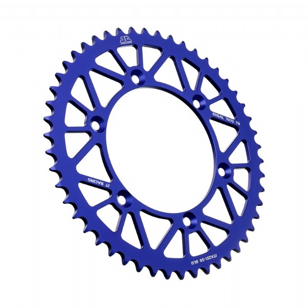 Corona JT ergal RACELITE blu - 50 denti - YAMAHA