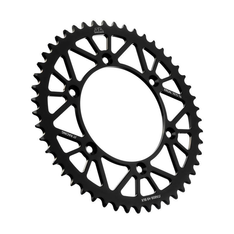 Corona JT ergal RACELITE nera - 49 denti - SUZUKI