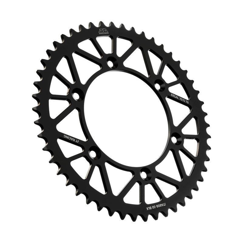 Corona JT ergal RACELITE nera - 50 denti - SUZUKI