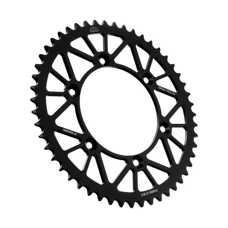 Corona JT ergal RACELITE nera - 51 denti - SUZUKI
